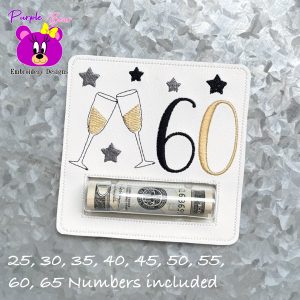 Birthday's Money Pocket set 9 designs