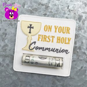 First Communion Money Pocket