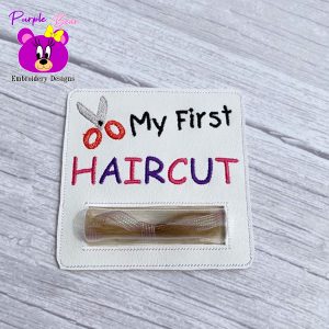 First Haircut Keepsake