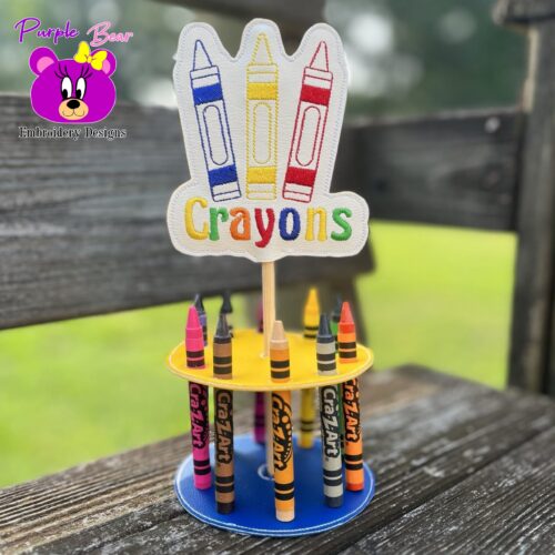 Crayon Cake/holder