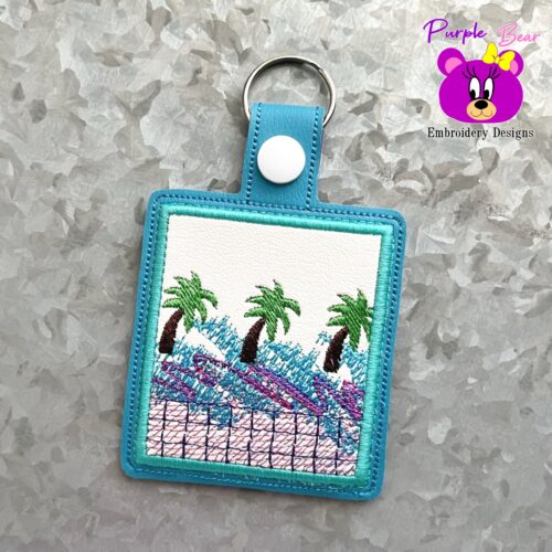 Retro 80/90s Snap tab & Eyelet