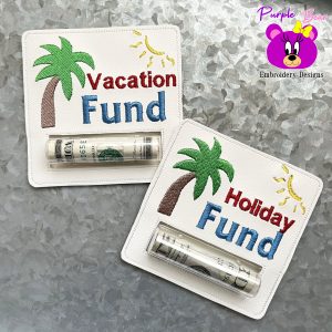 Holiday/Vacation Fund Money Pocket