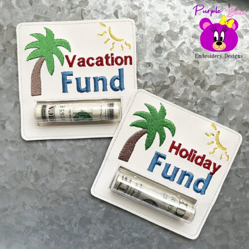 Holiday/Vacation Fund Money Pocket
