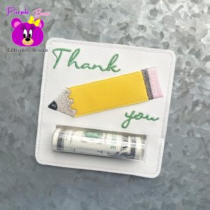 Thank you, Teacher, Money Pocket