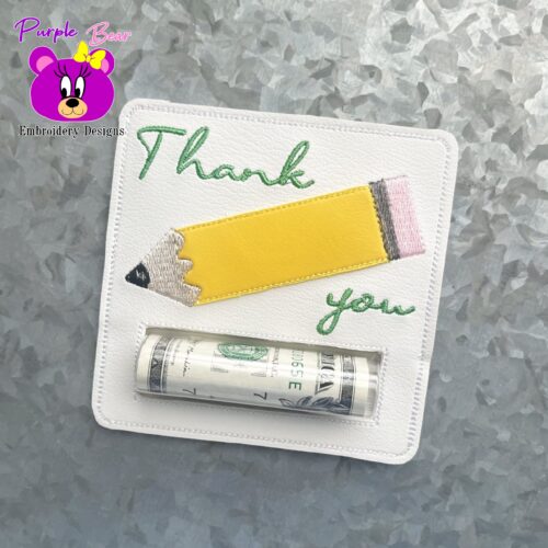 Thank you, Teacher, Money Pocket