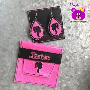 Retro Barb Earring Card, Case & Earrings