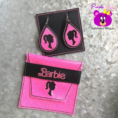 Barb Earring Card, Case & Earrings