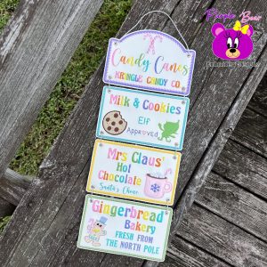 Christmas Hanging Sign 2 sizes