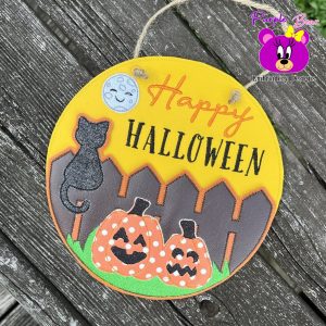 Halloween Cat Hanger 3 Sizes