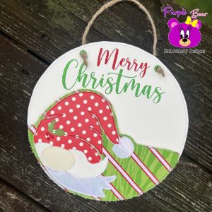 Christmas Gnome Hanger 3 Sizes