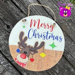 Reindeer Christmas Hanger 3 Sizes