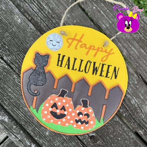 Halloween Cat Hanger 3 Sizes