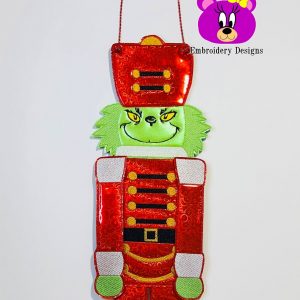Grumpy Nutcracker Christmas Hanger 3 Sizes