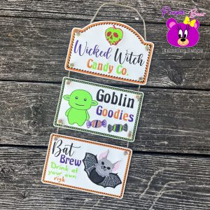 Halloween Hanging Sign 3 Sizes