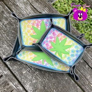 Rolling Tray, Leaf, 3 sizes