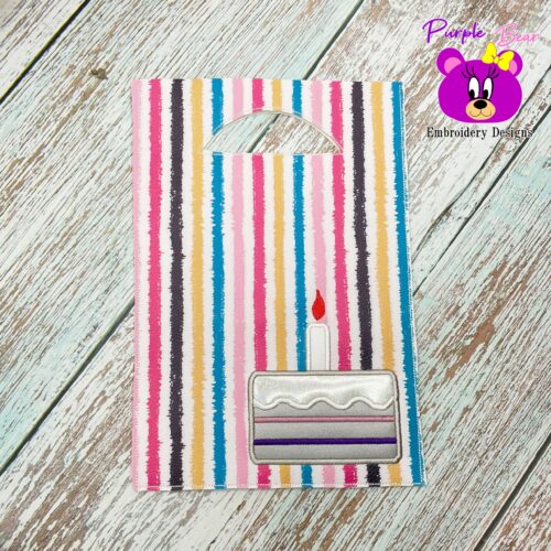 Birthday cake, party Bag in 3 sizes