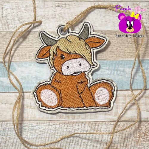 Highland Cow Ornament