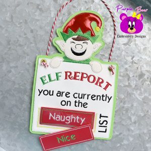 Elf Report Card