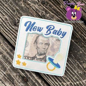 New Baby Photo/money Holder 3 sizes