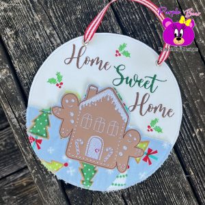 Home Sweet Home, Christmas Hanger 3 Sizes