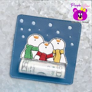 Snowmen Money Pocket 2 designs