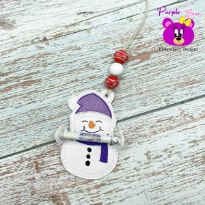Snowman Money/Candy Holder