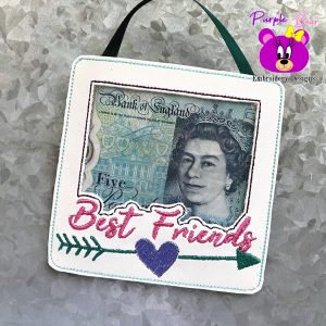 Best Friends Photo/money Holder 3 sizes