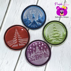 Simple Christmas Set 4 Designs