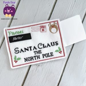 Santa Envelope/Letter holder