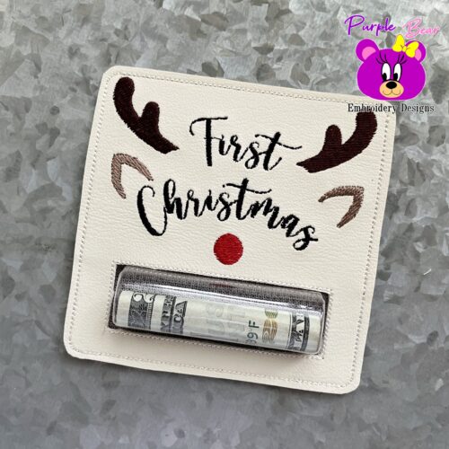 First Christmas Money Pocket
