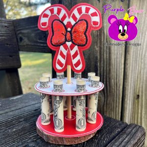 Christmas Money Cake/holder