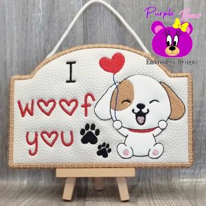 I Woof You 3 Sizes