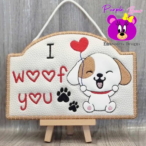 I Woof You 3 Sizes
