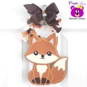 Cute fox Hanger 4 Sizes