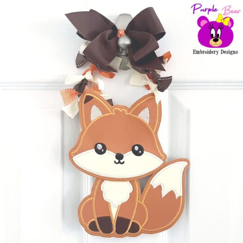 Cute fox Hanger 4 Sizes