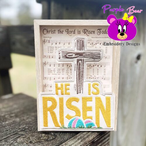 He is Risen 3 sizes