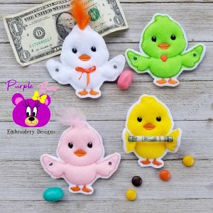 Chick Money/Candy Holder