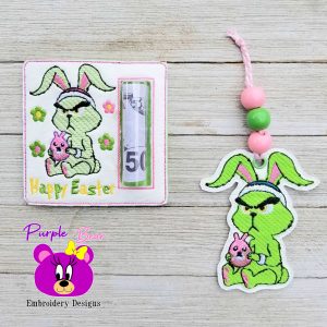 Grumpy Easter Bunny, Money Pocket