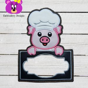 Pig Tea Towel Holder 3 Sizes