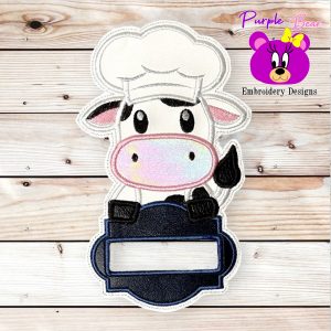 Cow Tea Towel Holder 3 Sizes