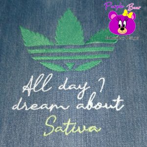 All Day I Dream About Sativa 3 sizes