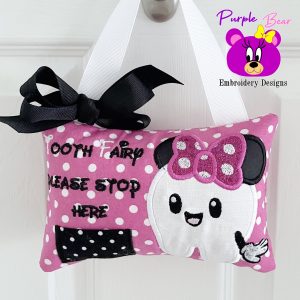 Mrs Mouse Tooth Pillow