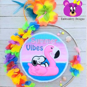 Summer Vibes, Dog Hanger 3 Sizes