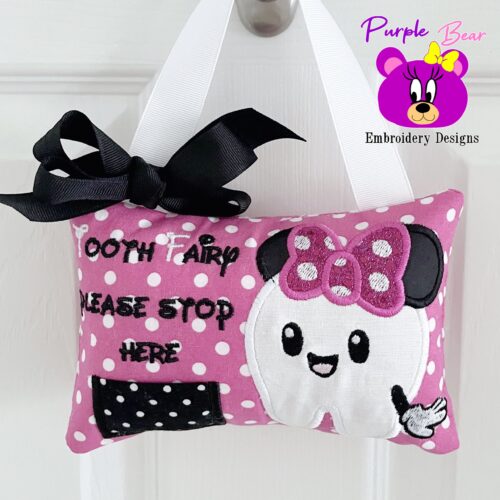 Mrs Mouse Tooth Pillow