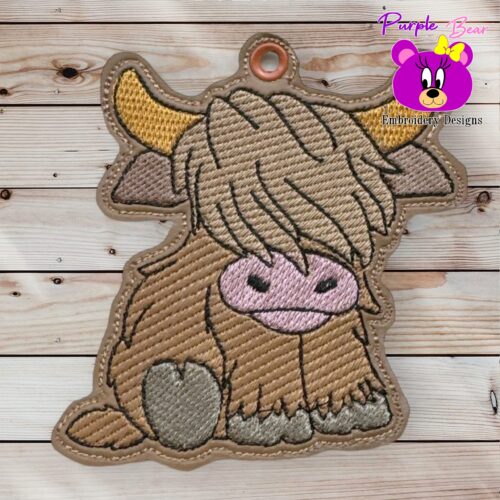 Cute Highland Cow Ornament