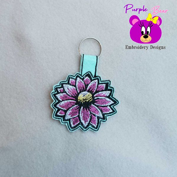 Flower Snap Tab & Eyelet