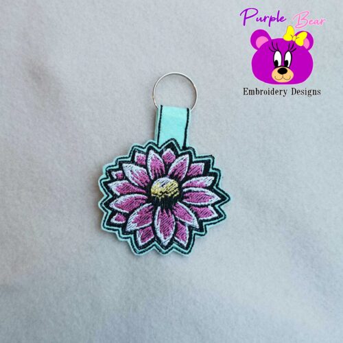 Flower Snap Tab & Eyelet