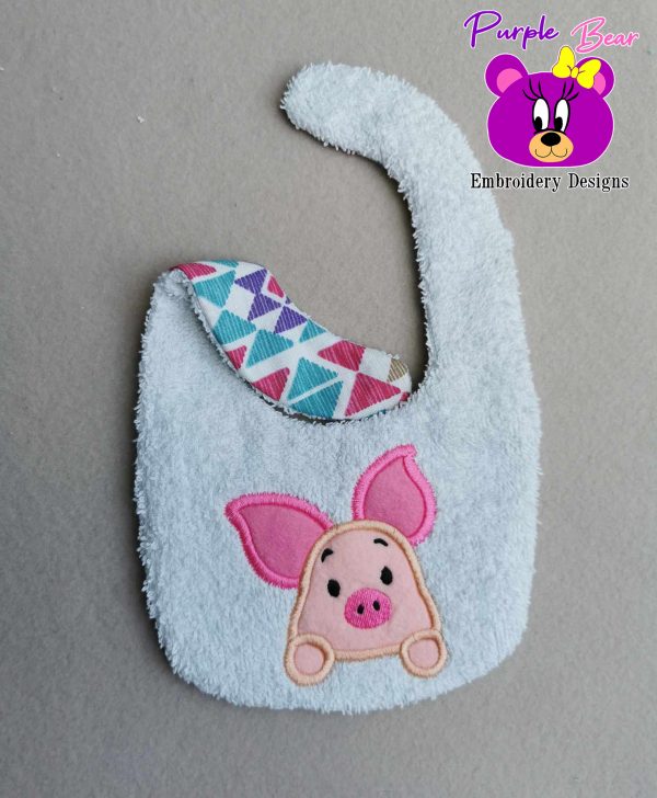 Pig Bib 3 Sizes