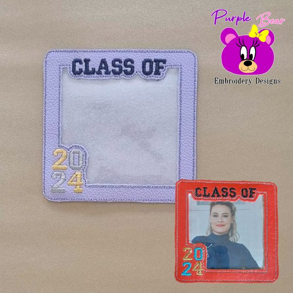 Class of 2024 Photo/money Holder 3 sizes