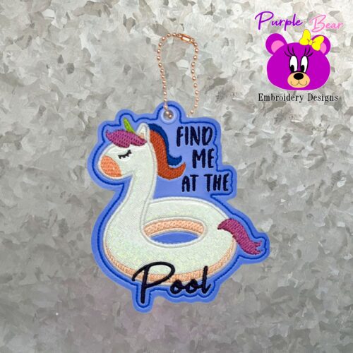 Unicorn Float Find at the pool Tag
